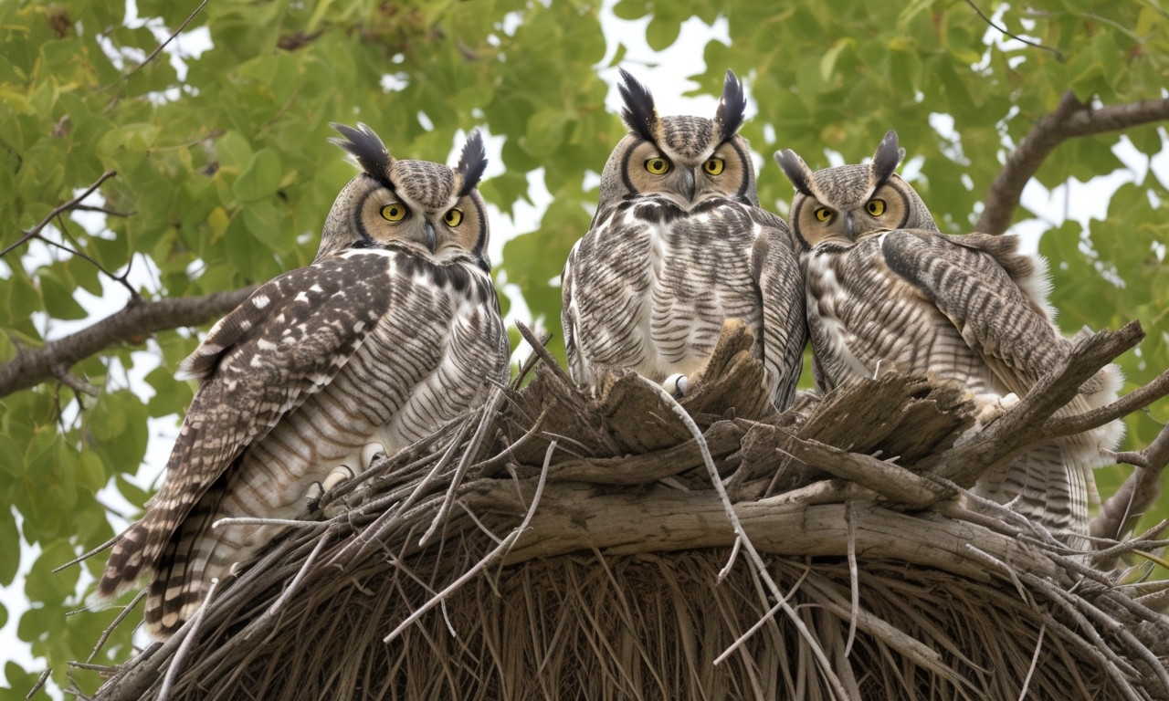 Do great horned owls nest in back yards? Great Horned Owl Nesting Secrets: All You Need To Know For 2023