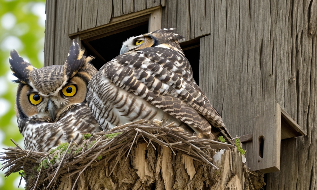 Do great horned owls use nest boxes? Great Horned Owl Nesting Secrets: All You Need To Know For 2023