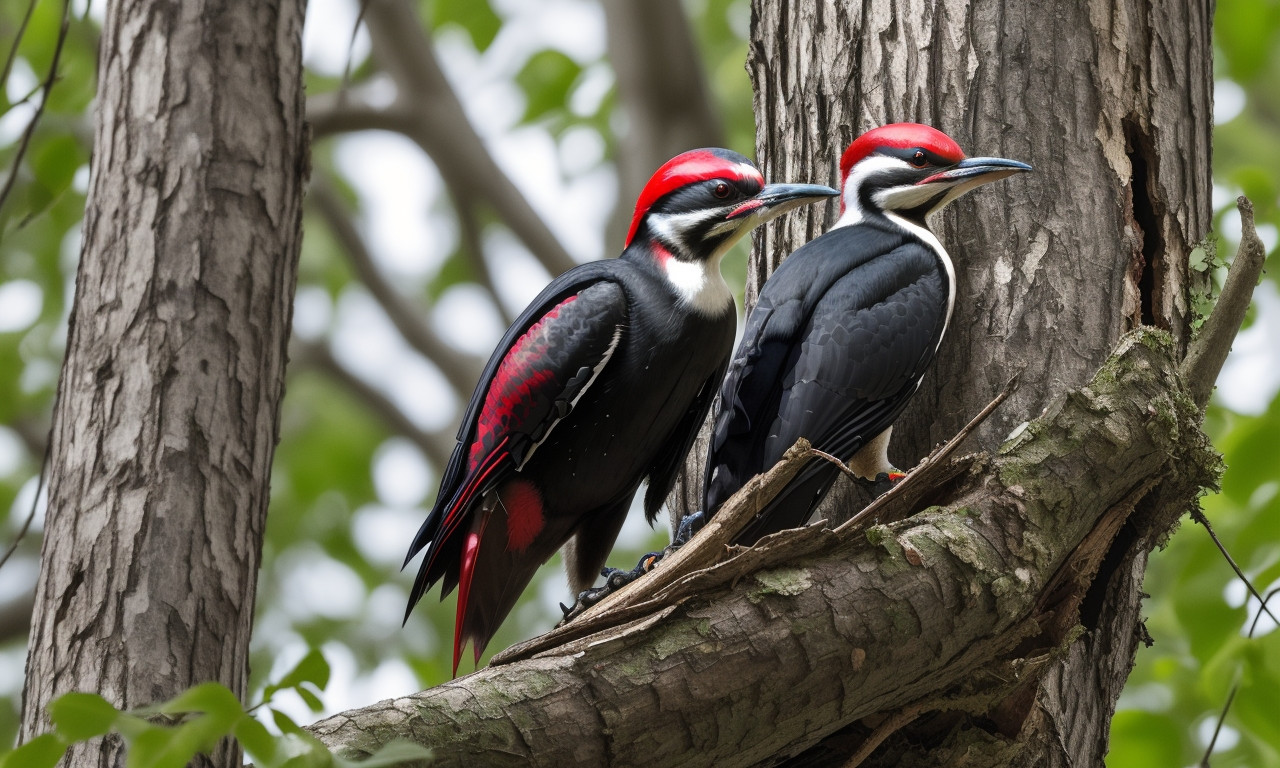 Do male Pileated Woodpeckers sit on eggs? Pileated Woodpecker Nesting: A Complete Guide to Attract and Protect