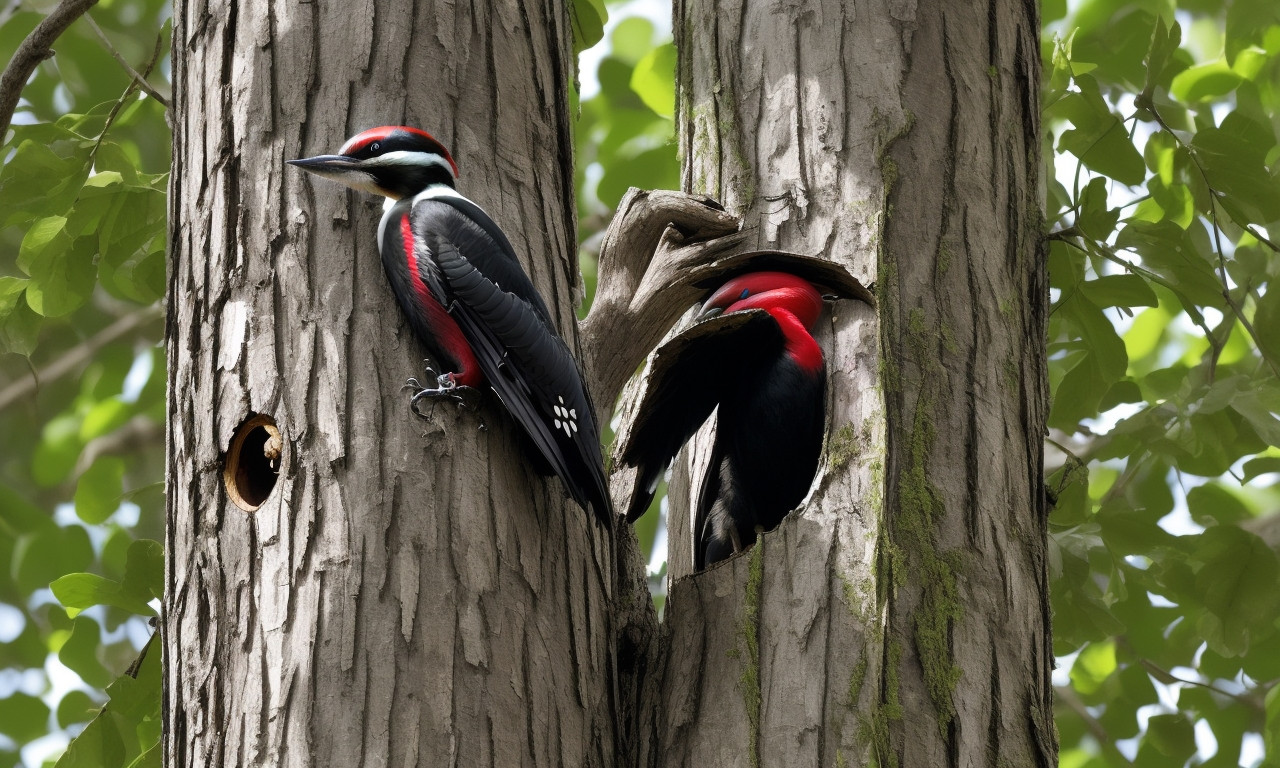 Do Pileated Woodpeckers nest in backyards? Pileated Woodpecker Nesting: A Complete Guide to Attract and Protect