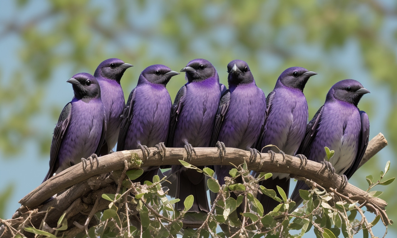 Do Purple Martins live in groups? Where Do Purple Martins Live? Discover Their Habitat, Distribution, Range