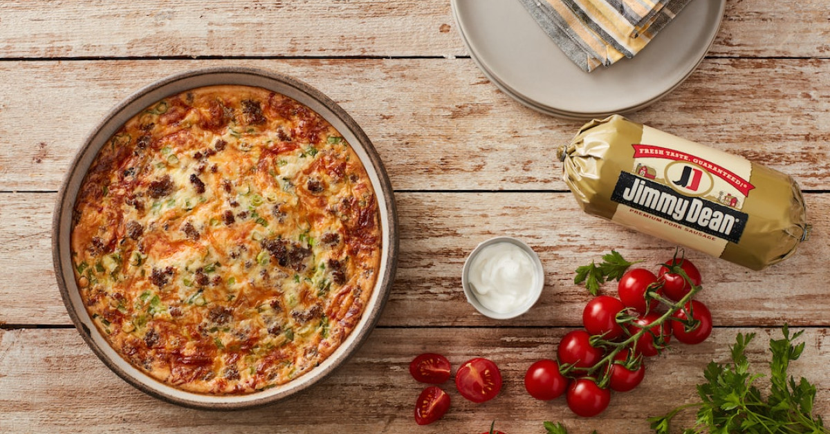 High-energy snack recipe on powered rails display.