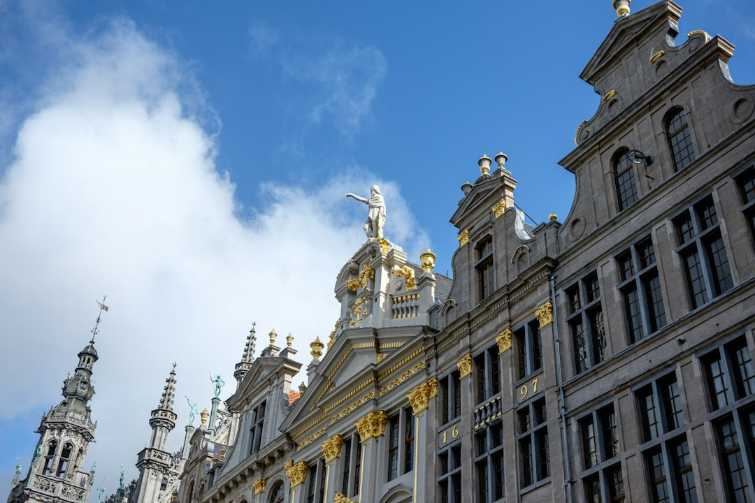 Brussels sprout Caesar salad with homemade dressing on plate.