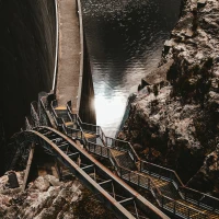 Fresh veggies with zesty Southwest dressing on white plate. Fresh veggies with zesty Southwest dressing on white plate.