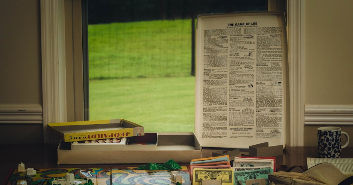 Bridal Jeopardy game setup at wedding shower event.