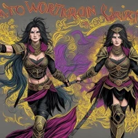 Warrior woman with quotes overlay for inspiration and empowerment. Warrior woman with quotes overlay for inspiration and empowerment.