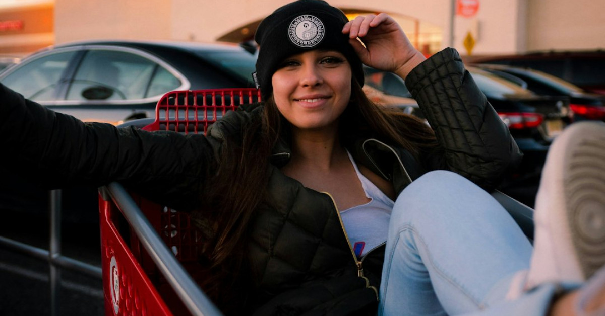 Budget finance essentials display at Target Dollar Spot.