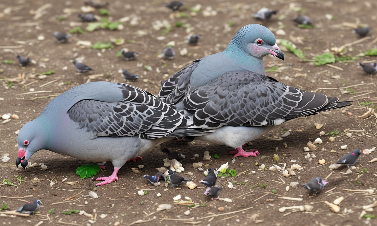 Foraging and feeding behavior What Do Pigeons Eat? Discover Their Full Diet, Feeding Habits + Behavior