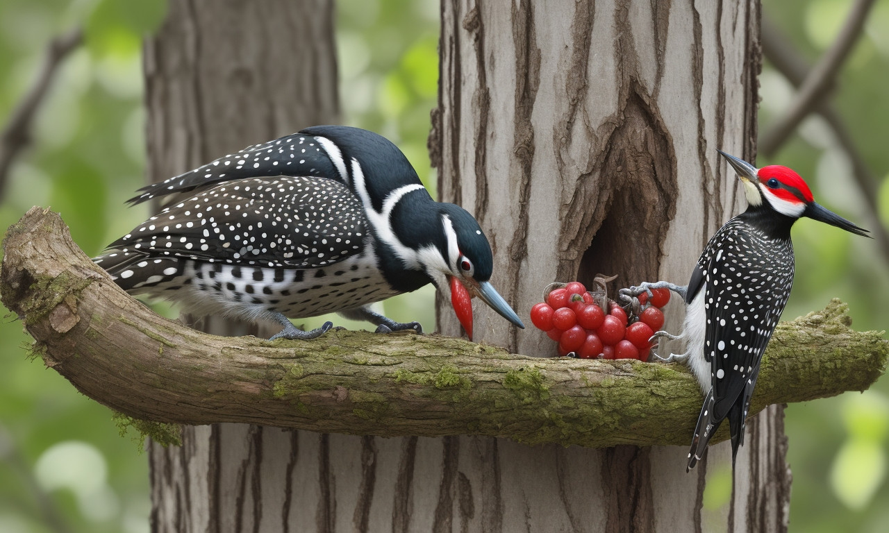 Foraging and feeding behavior What Do Woodpeckers Eat? A Deep Dive into Diet and Feeding Habits