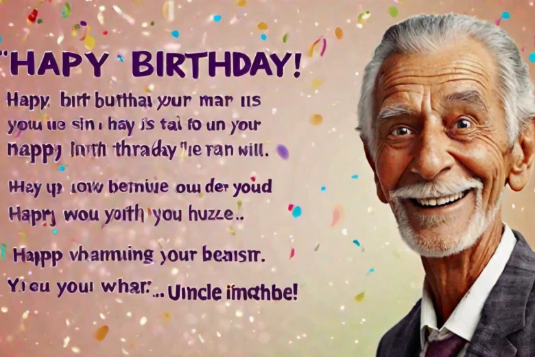 Funny Birthday Wishes for Uncle 100+ Heartwarming and Genuine Birthday Wishes for Uncle You Adore