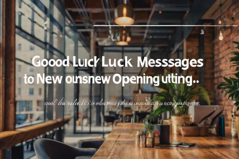 Good Luck Messages for New Business Opening 120+ Heartening Message & Wish Ideas to Celebrate New Business Openings
