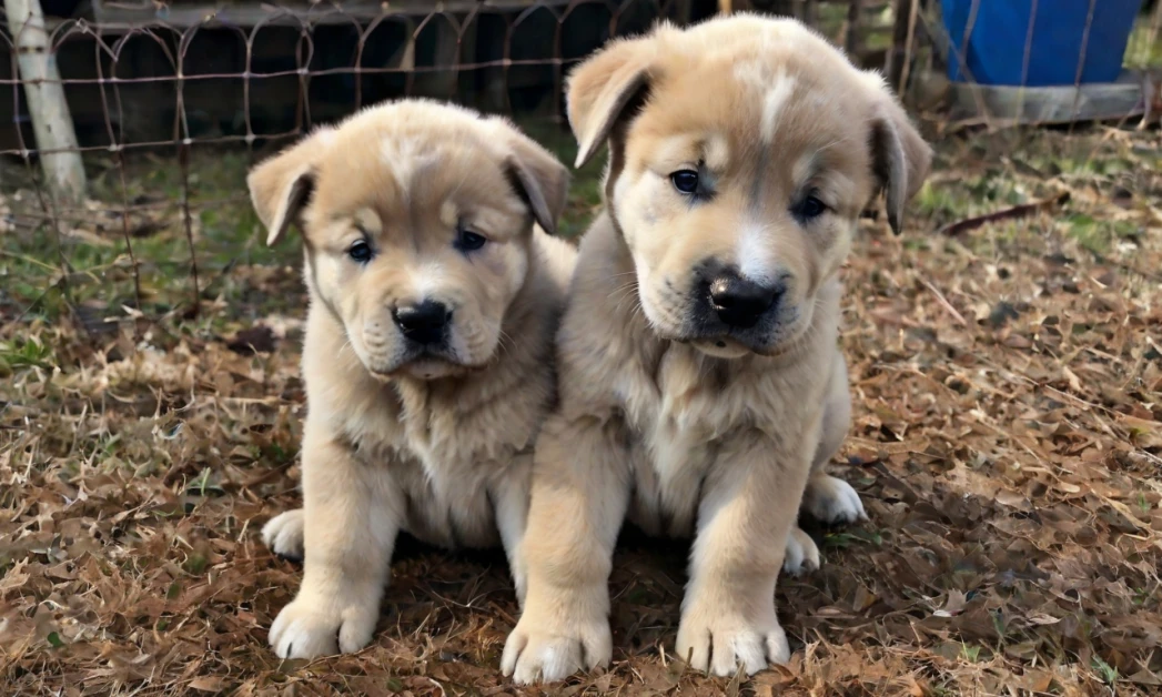 Great Chow Dane puppies