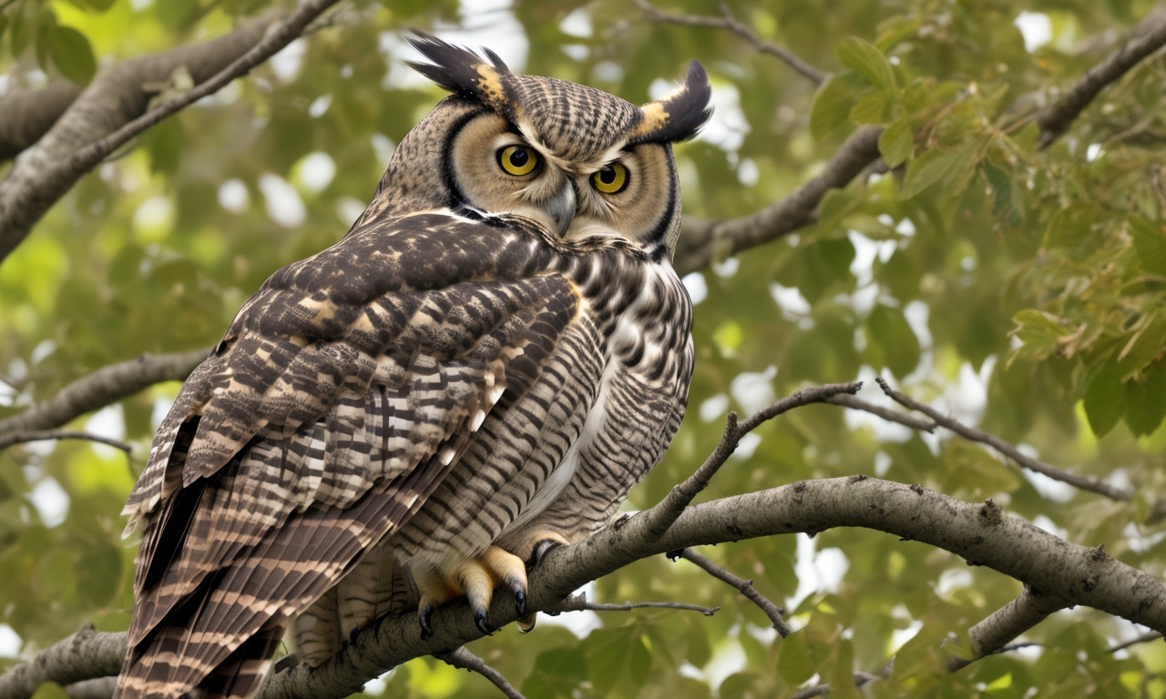 Great Horned Owl The 32 Most Common Birds of Massachusetts: Data-Driven Insights