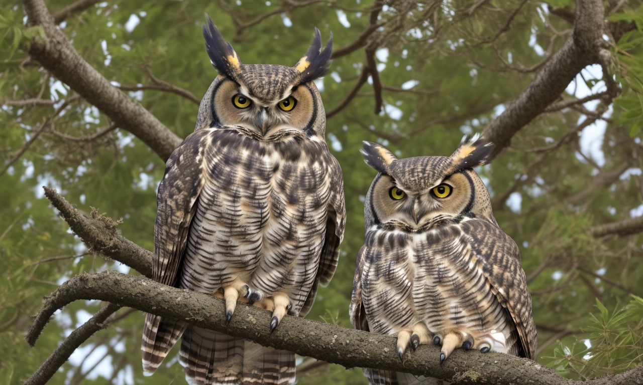 Great Horned Owl Types of Owls in Alabama (Complete Guide): Discover Them All