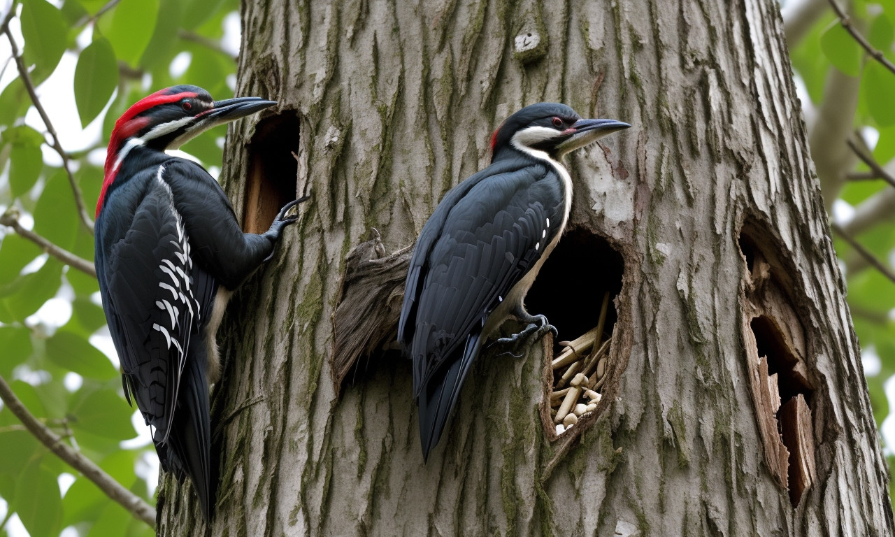 How big are Pileated Woodpecker nests? Pileated Woodpecker Nesting: A Complete Guide to Attract and Protect