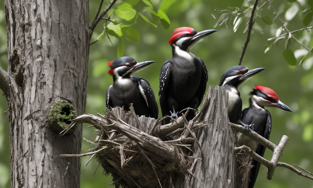 How many broods do Pileated Woodpeckers have? Pileated Woodpecker Nesting: A Complete Guide to Attract and Protect