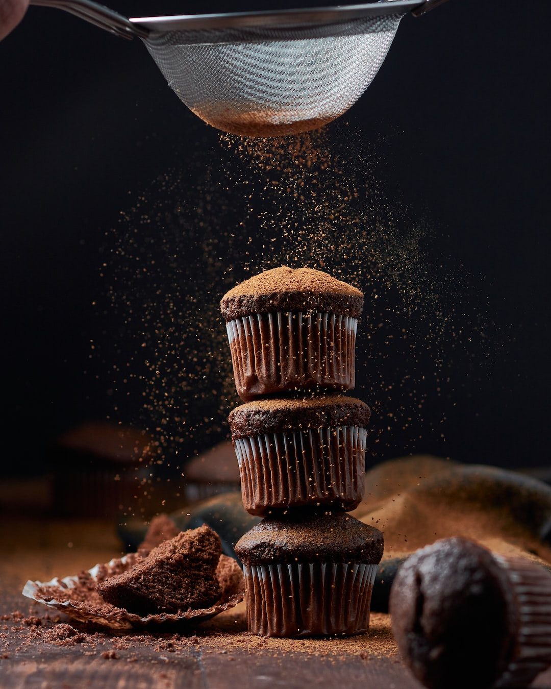 Making homemade chocolate syrup with rich velvet texture.