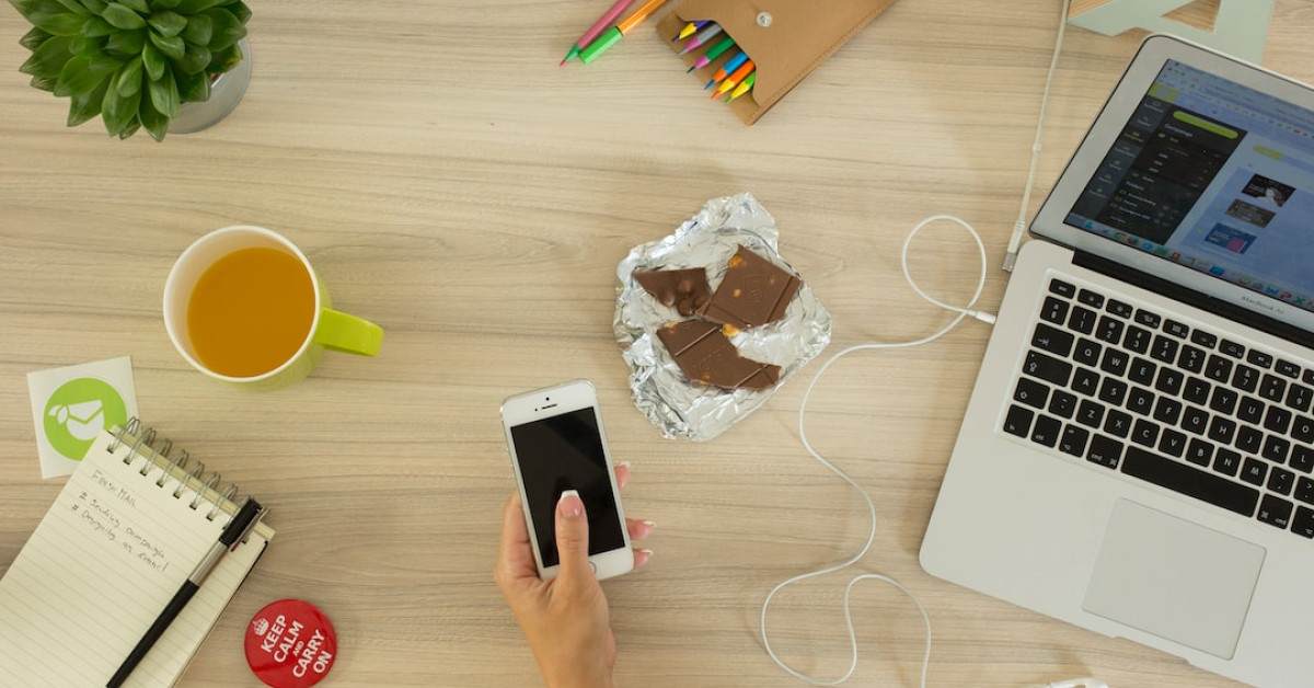 Vegan chocolate chip cookie dough with fresh vegetable garnish.
