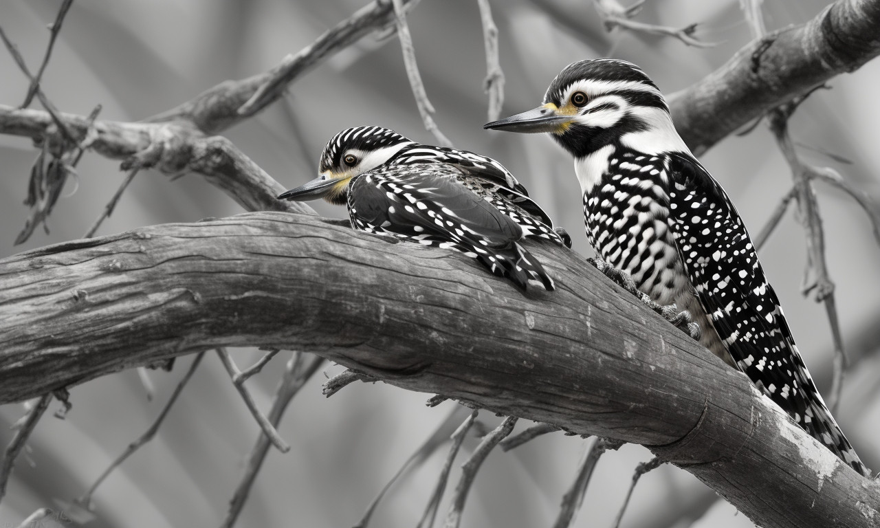 Ladder-Backed Woodpecker 20 Black and White Birds You Might See in Your Backyard