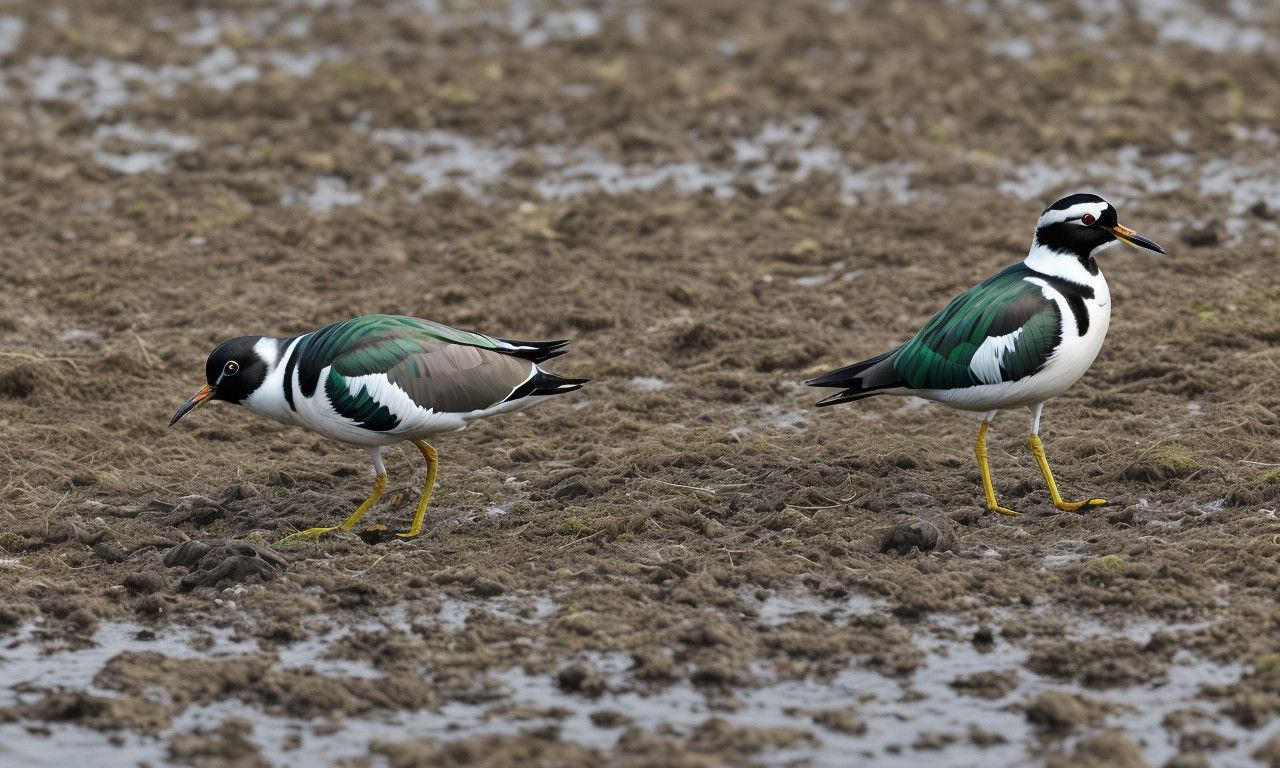 Lapwing Black and White Birds in the UK (Identification Guide): Spot and Identify Easily