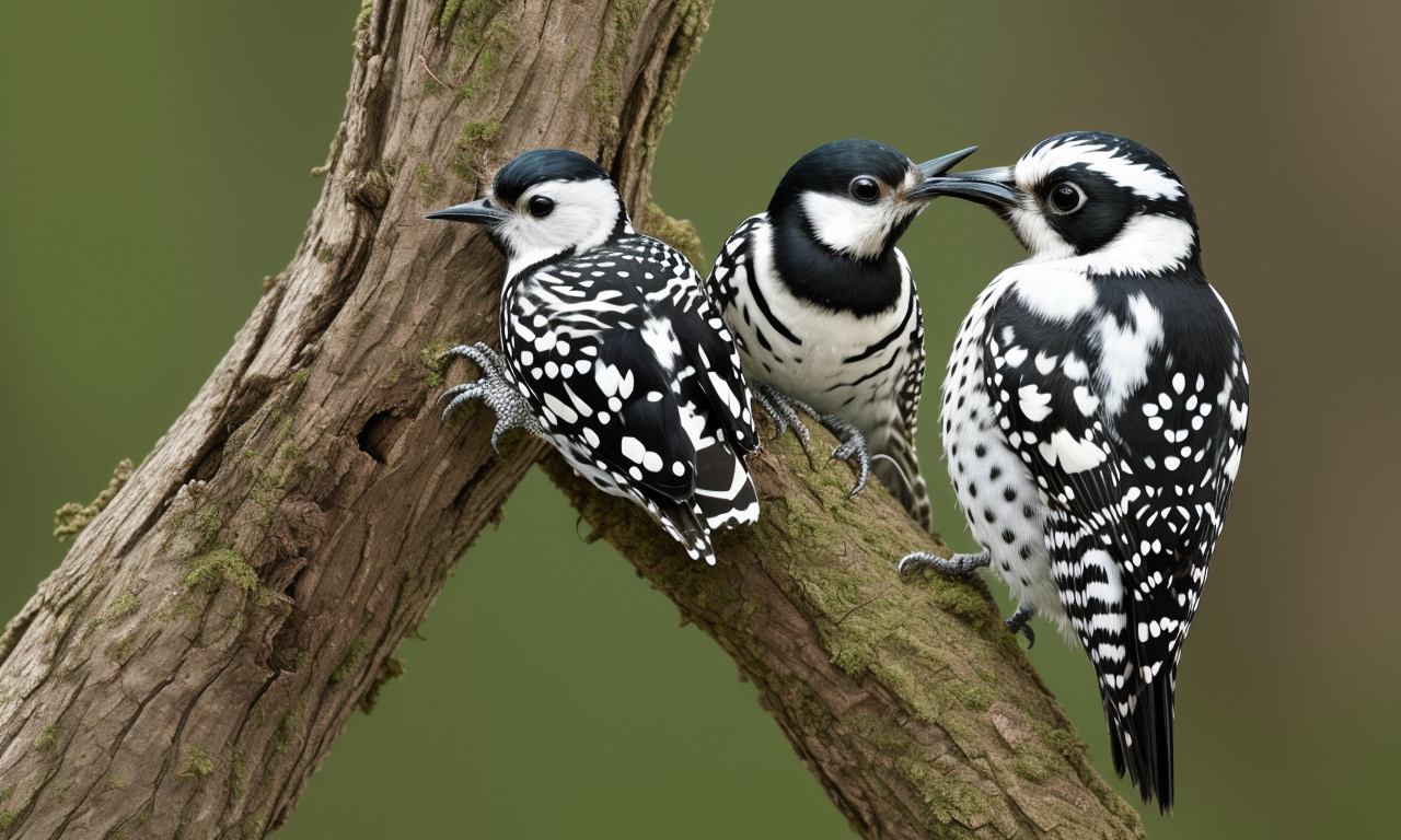 Lesser Spotted Woodpecker Black and White Birds in the UK (Identification Guide): Spot and Identify Easily