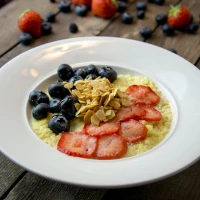 Fresh homemade strawberry jam in jars with labels. Fresh homemade strawberry jam in jars with labels.