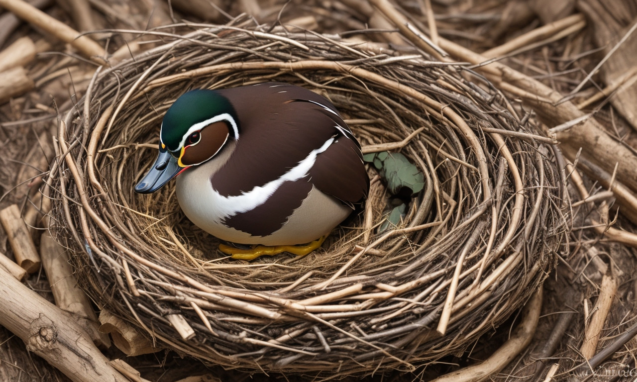 Nest Construction Wood Duck Nesting: Behavior, Eggs, Locations & FAQs Revealed