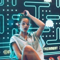 Pac-Man 30th anniversary game maze with high score tips. Pac-Man 30th anniversary game maze with high score tips.