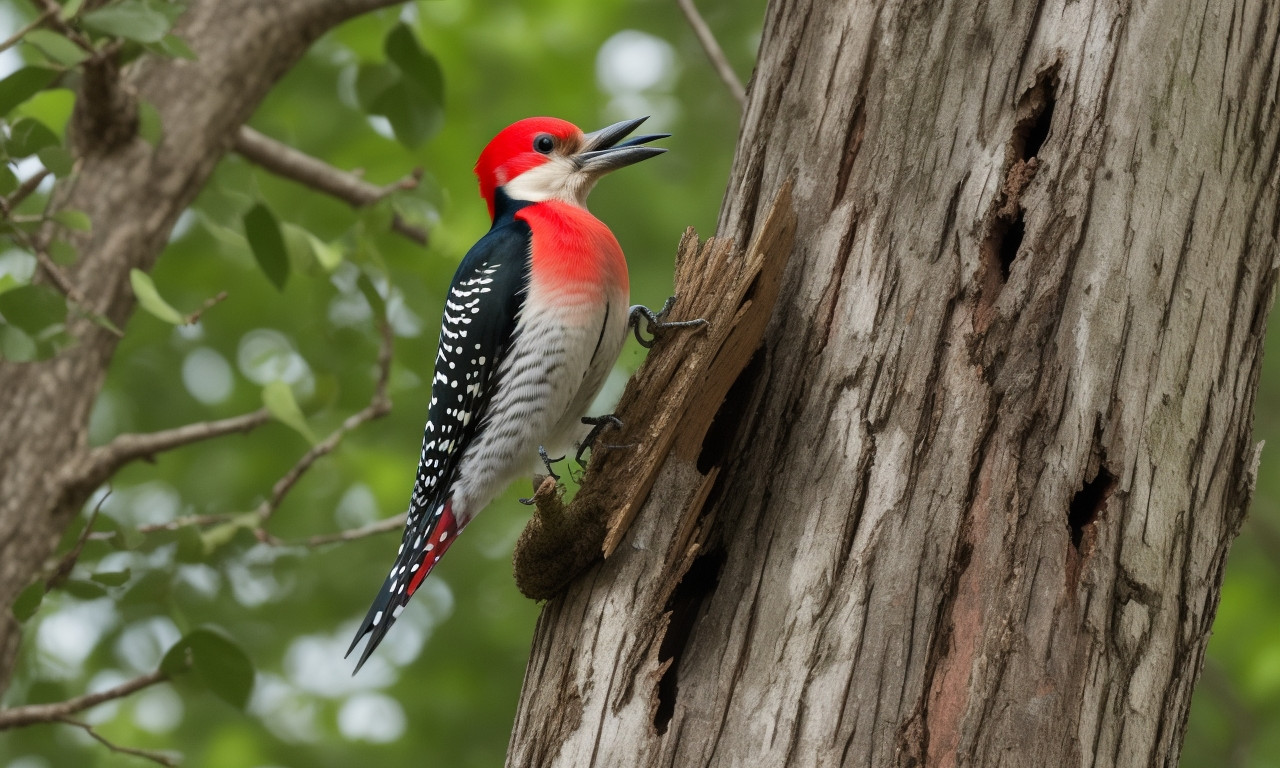 Red-Headed Woodpecker Types Of Woodpeckers In Virginia (Complete Guide) Unveiled