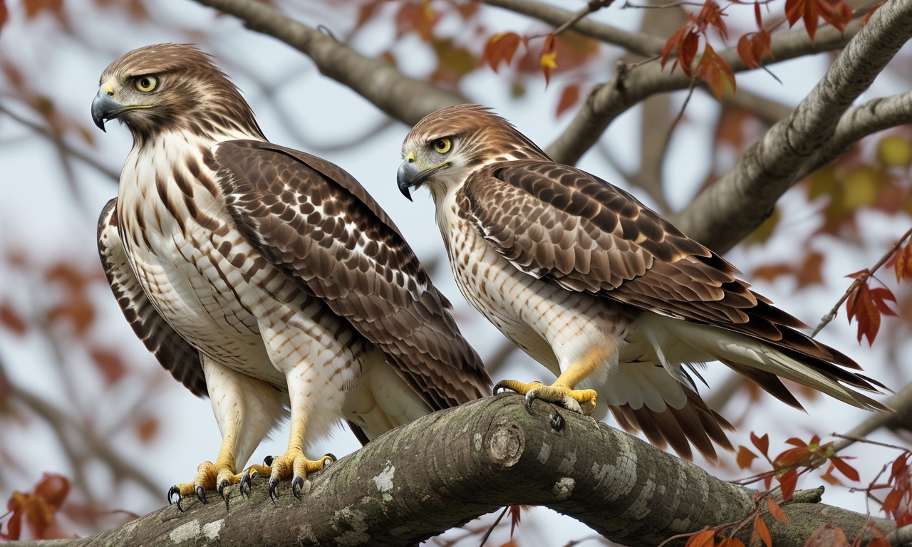 Red-tailed Hawk The 32 Most Common Birds of Massachusetts: Data-Driven Insights