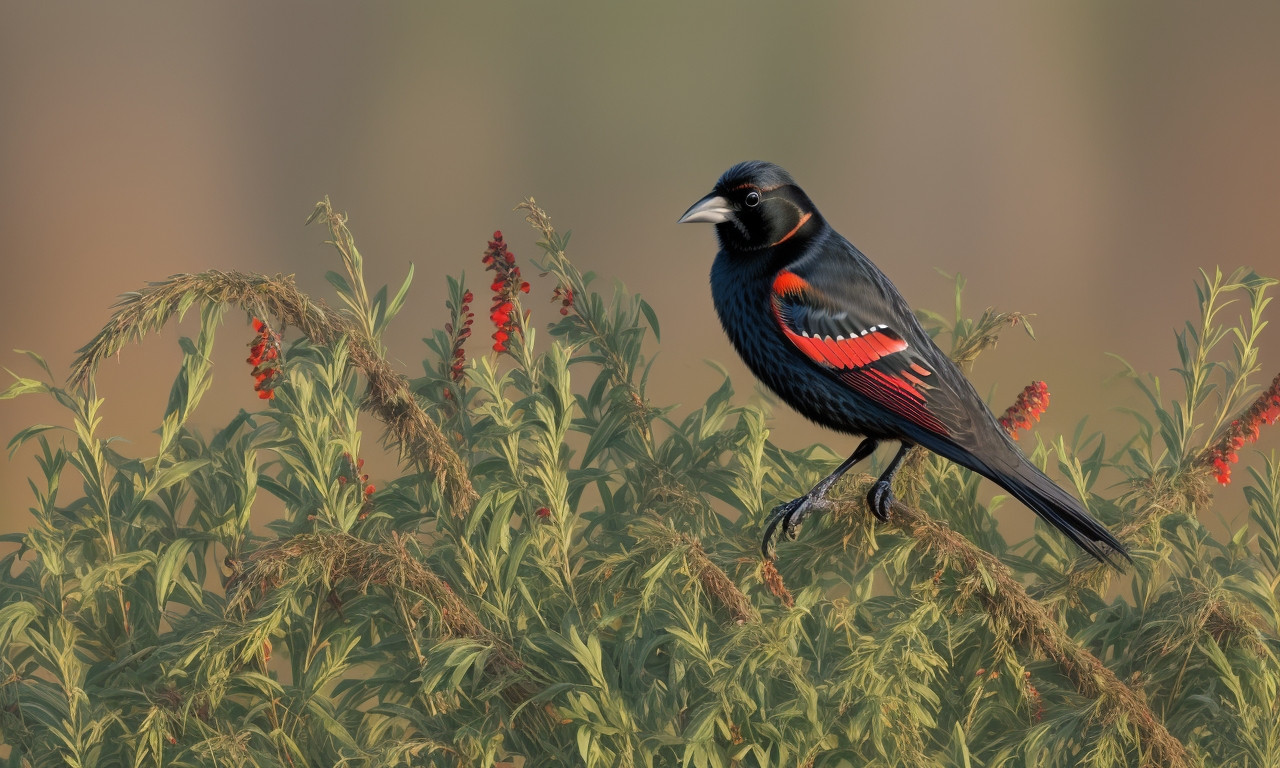 Red-winged Blackbird The 35 Most Popular Birds in Tennessee Data Reveals Stunning Varieties