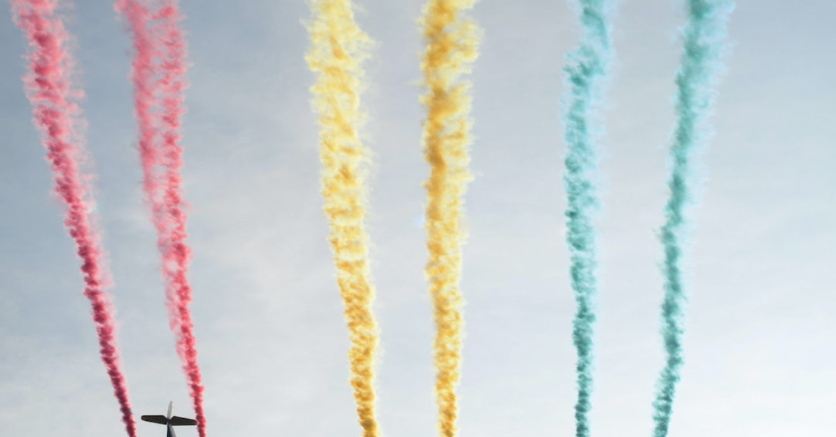 A person air cycling on a stationary exercise bike.