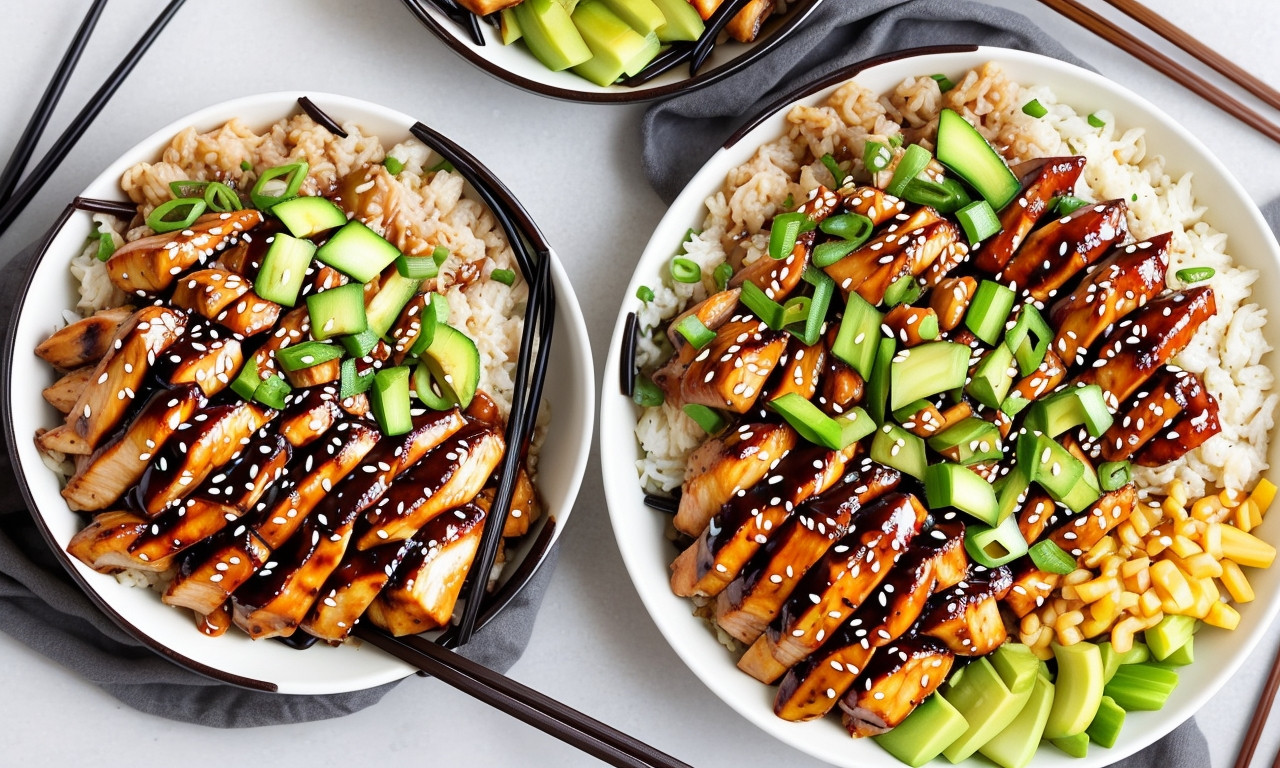 Top 5 teriyaki chicken bowls taste on food adventure.