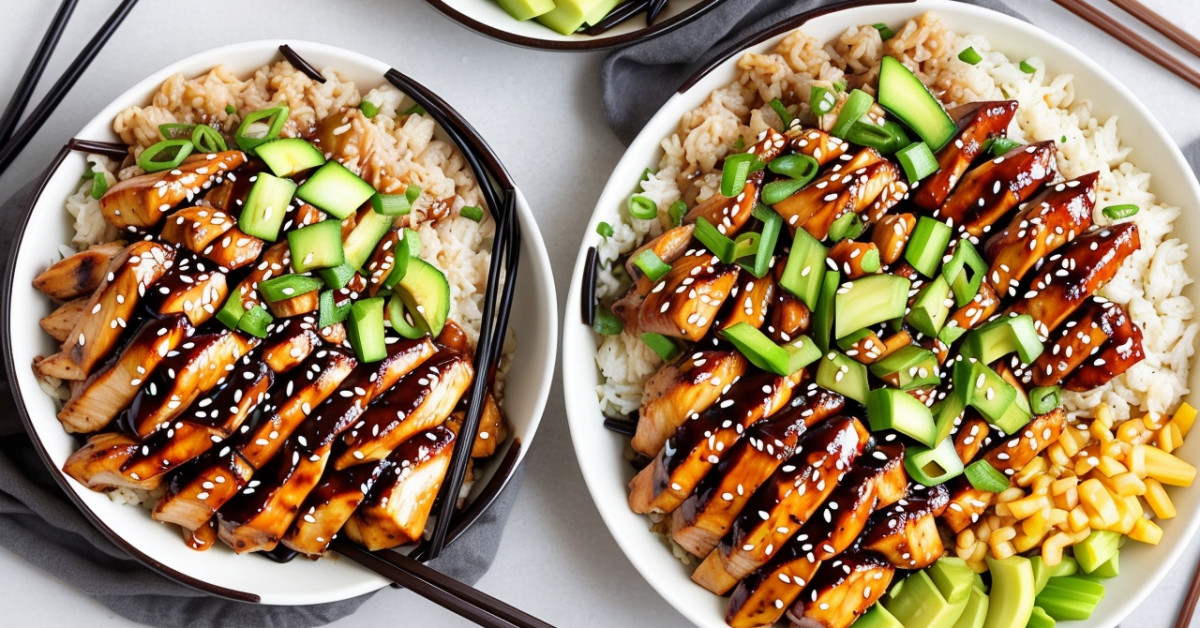 Top 5 teriyaki chicken bowls taste on food adventure.