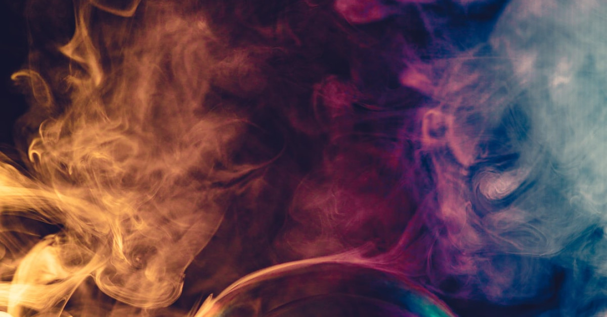 Brisket with smoky vegetable infusion on wooden board