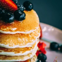 Blueberry crumb cake with vegetable ingredients on a plate. Blueberry crumb cake with vegetable ingredients on a plate.
