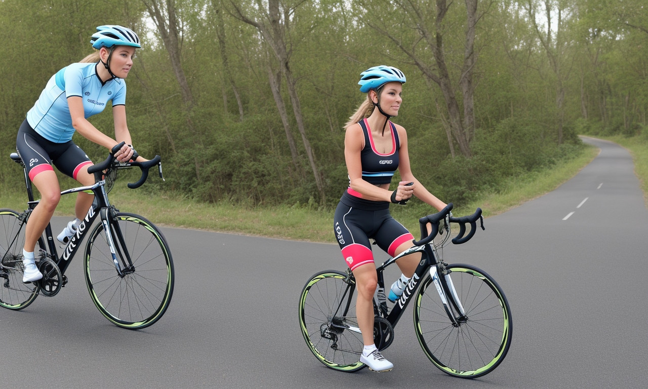 Cycling guide for weight loss and a slimmer waistline.