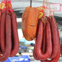 Spanish pork dishes on table showcasing culinary diversity. Spanish pork dishes on table showcasing culinary diversity.