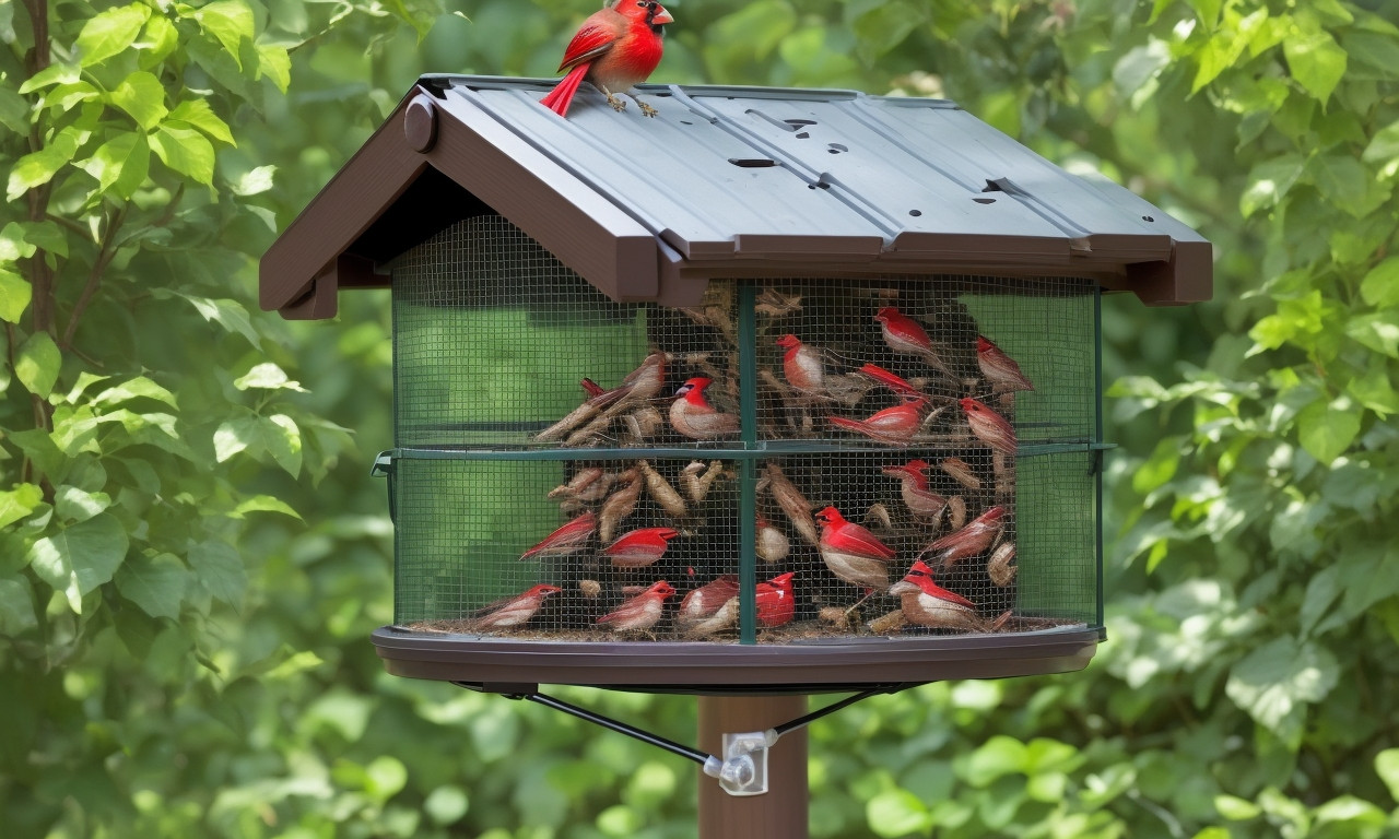 Squirrel Proof Cardinal Feeder Cardinal Feeders – Best Feeders For Your Garden (Incl. Seeds) Guide
