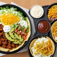 Taco Bell's new unwrapped bowl, a fast-food favorite. Taco Bell's new unwrapped bowl, a fast-food favorite.