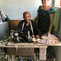 Taylor Stahl Latham smiling, Lesley Stahl's daughter's portrait. Taylor Stahl Latham smiling, Lesley Stahl's daughter's portrait.