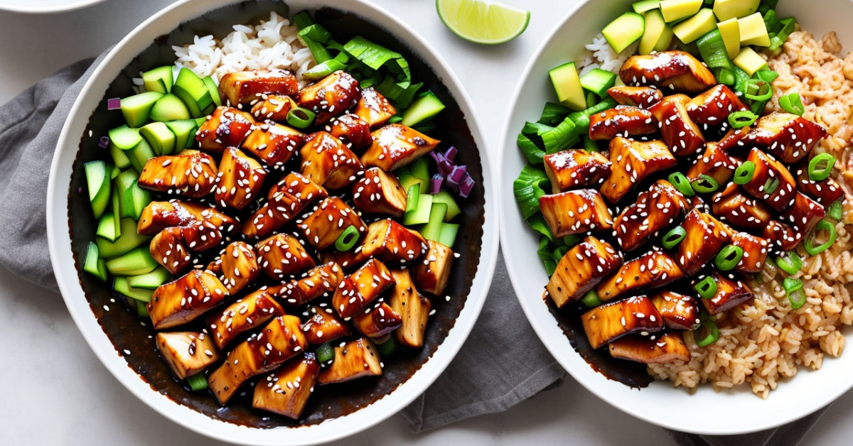Teriyaki Chicken Bowl - Delicious Fusion Cuisine