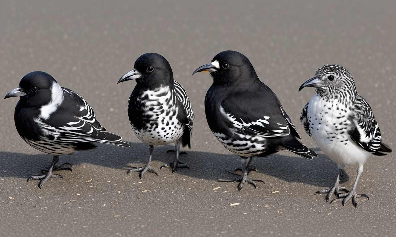 The most likely suspects Black and White Birds in the UK (Identification Guide): Spot and Identify Easily