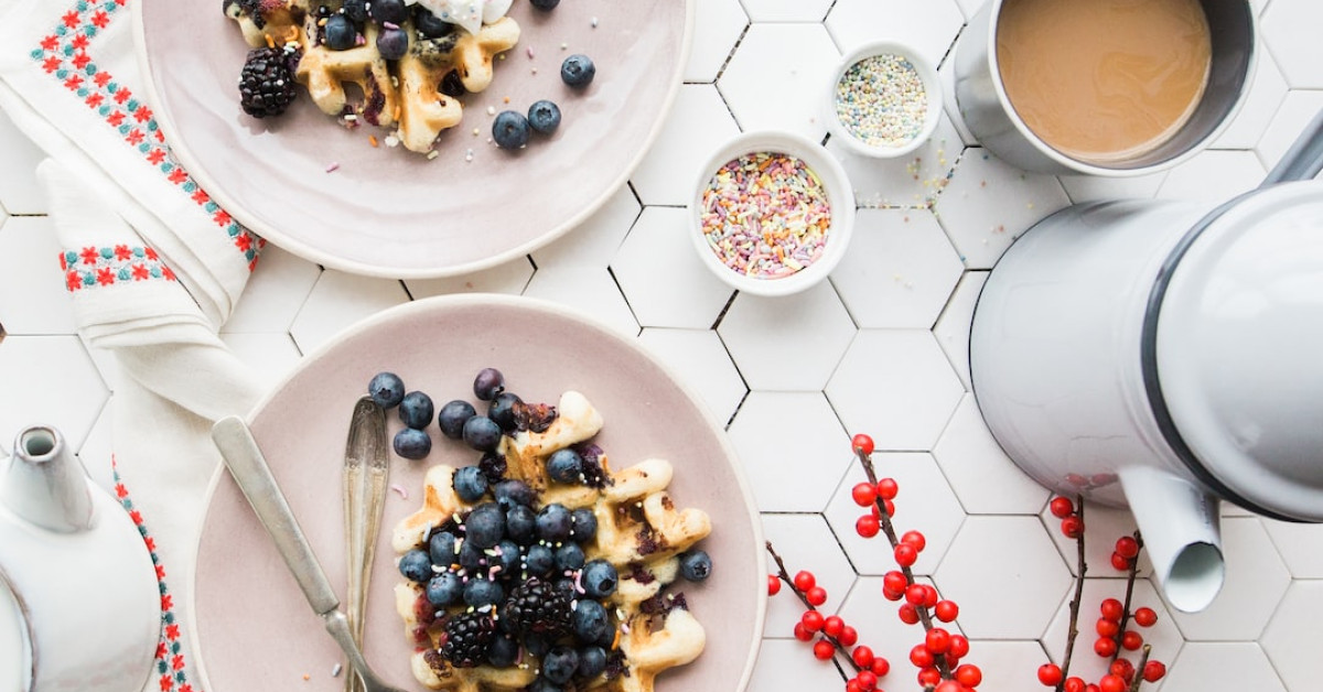 Make-ahead freezer breakfast burritos guide with toppings.