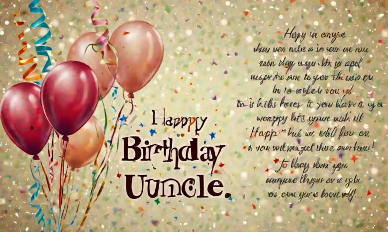 Unique Birthday Wishes for Your Uncle 100+ Heartwarming and Genuine Birthday Wishes for Uncle You Adore