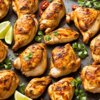 Supreme Welbar Chicken Delicacies on Plate Supreme Welbar Chicken Delicacies on Plate