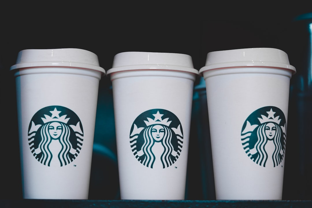 Starbucks Frappuccino bottles depicting varying caffeine content levels.