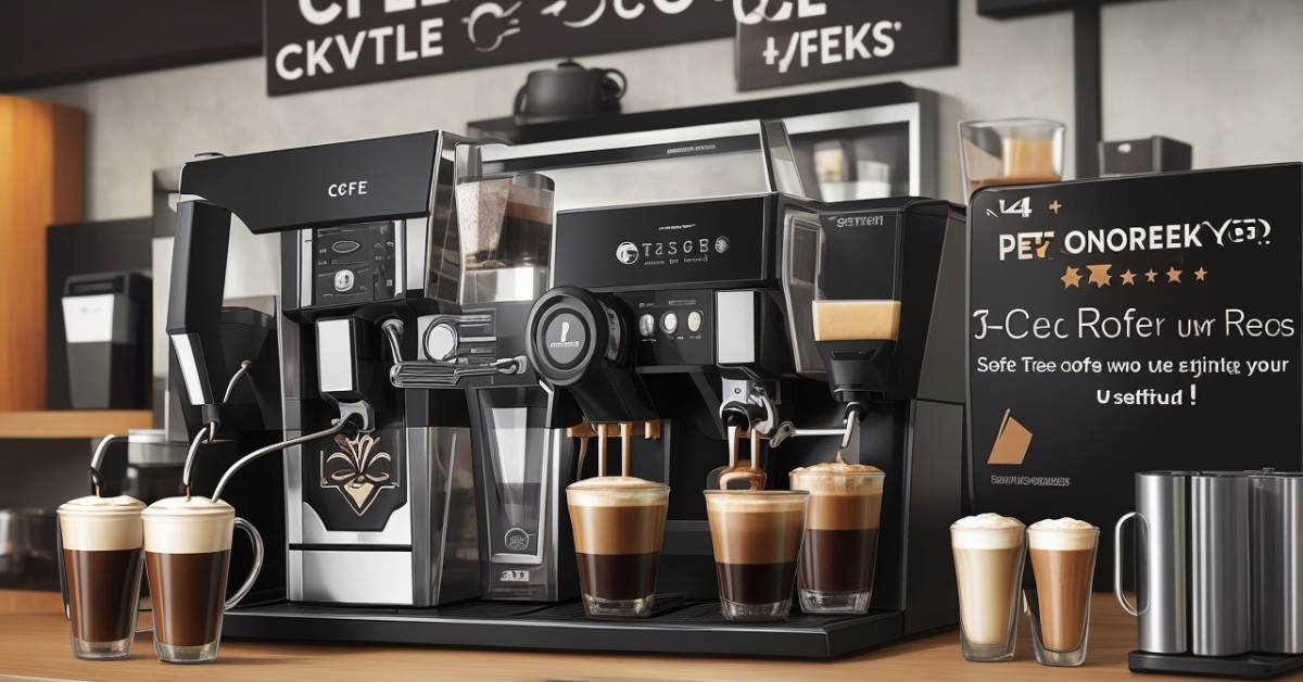 Person holding key above C4Rewards coffee cup, unlocking rewards.