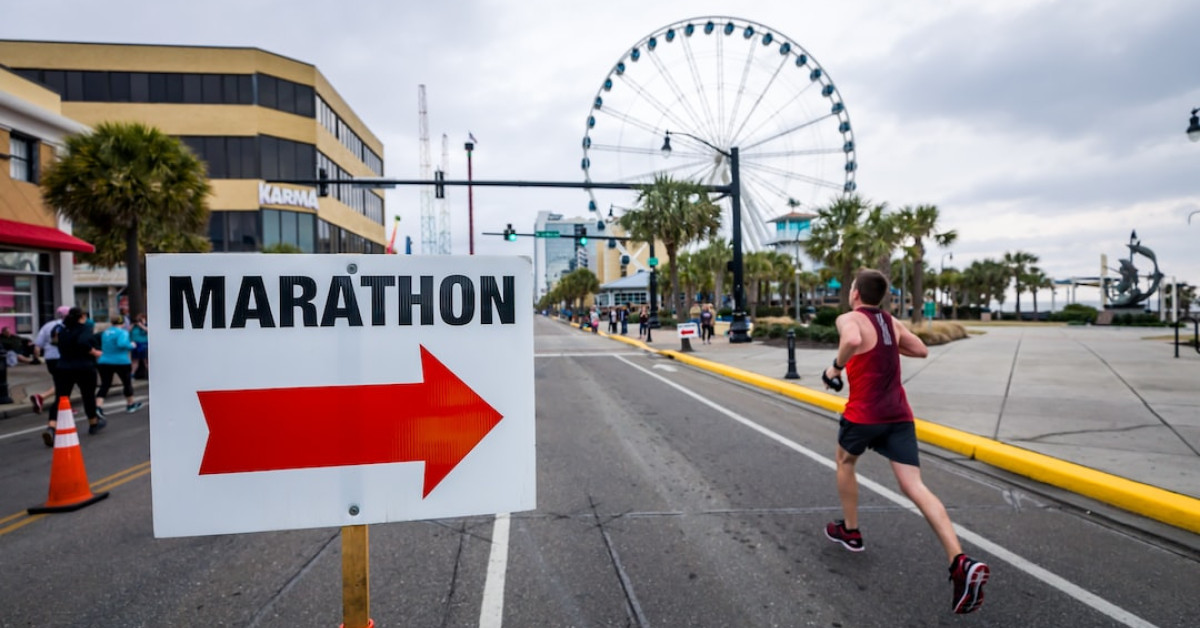 Runner using pedal training for enhanced running performance.