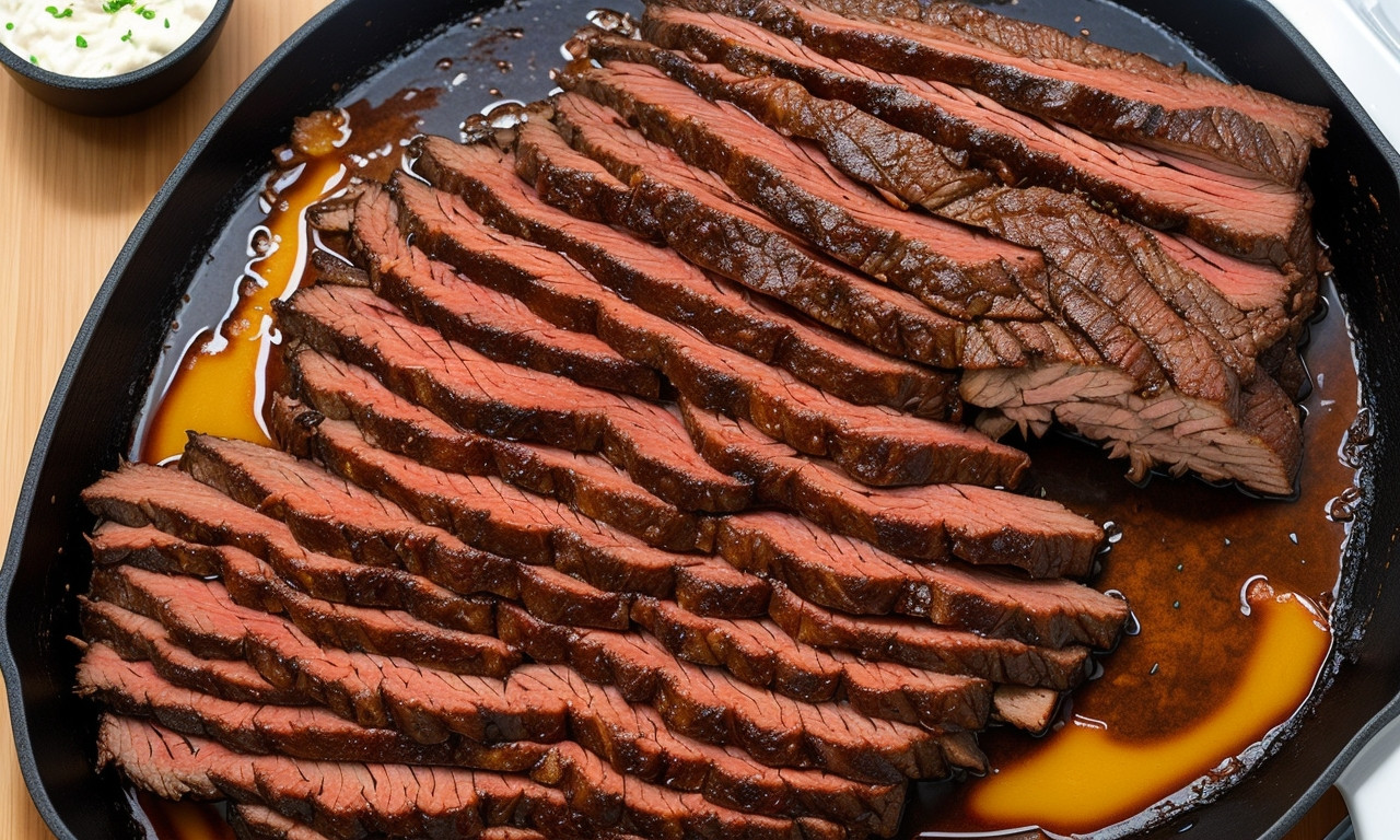 Master chef revealing secrets to perfect brisket cooking temperatures.